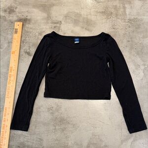Old Navy Active Long Sleeve Crop Top